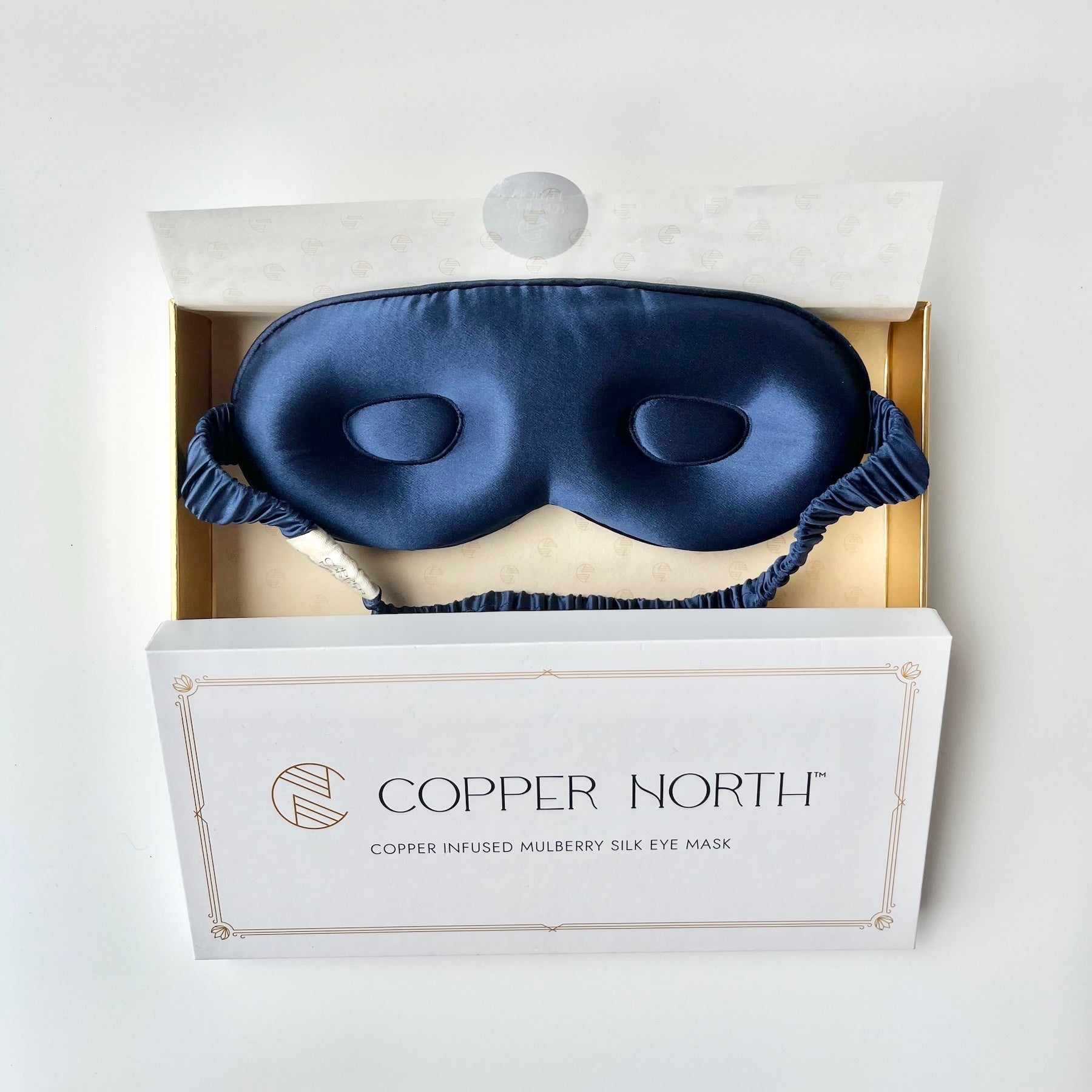 Copper-Infused Silk Eye Masks