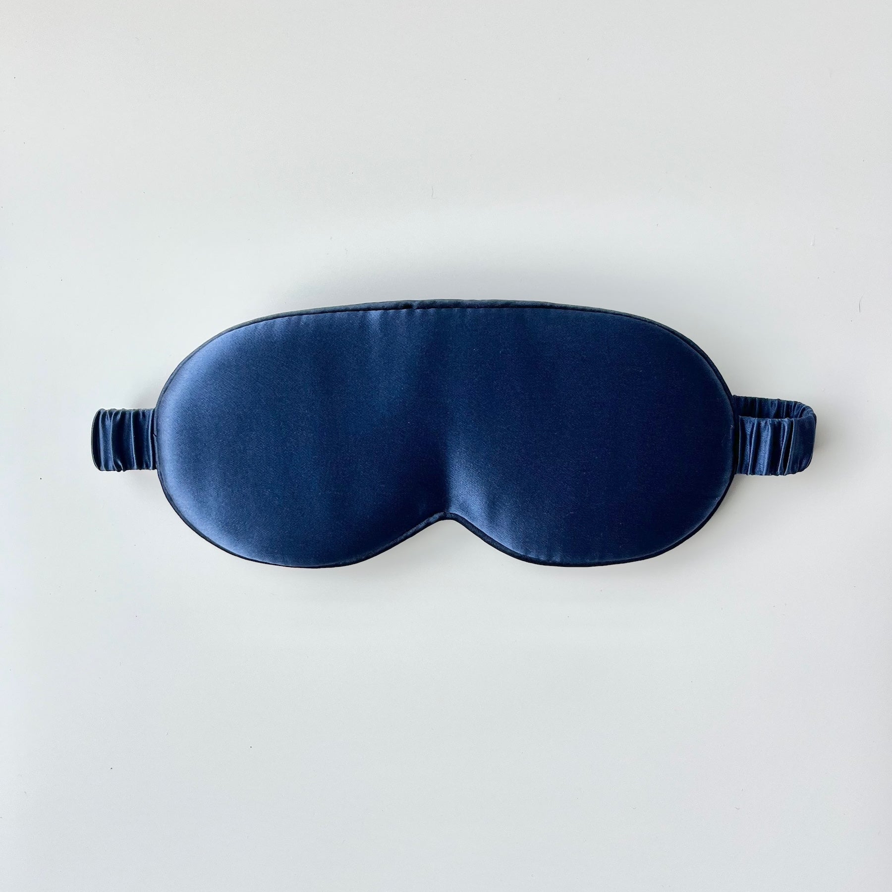 Deep Blue Copper-Infused Silk Eye Mask, Umbra