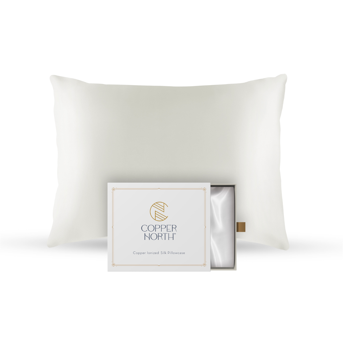 Copper Infused 100% Mulberry Silk Pillowcases