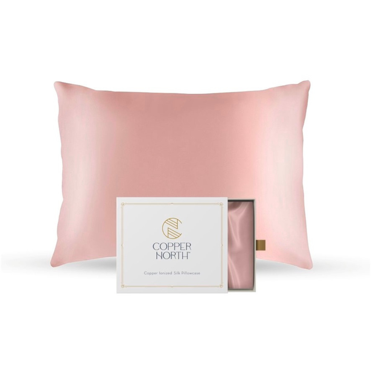 Copper Infused 100% Mulberry Silk Pillowcases