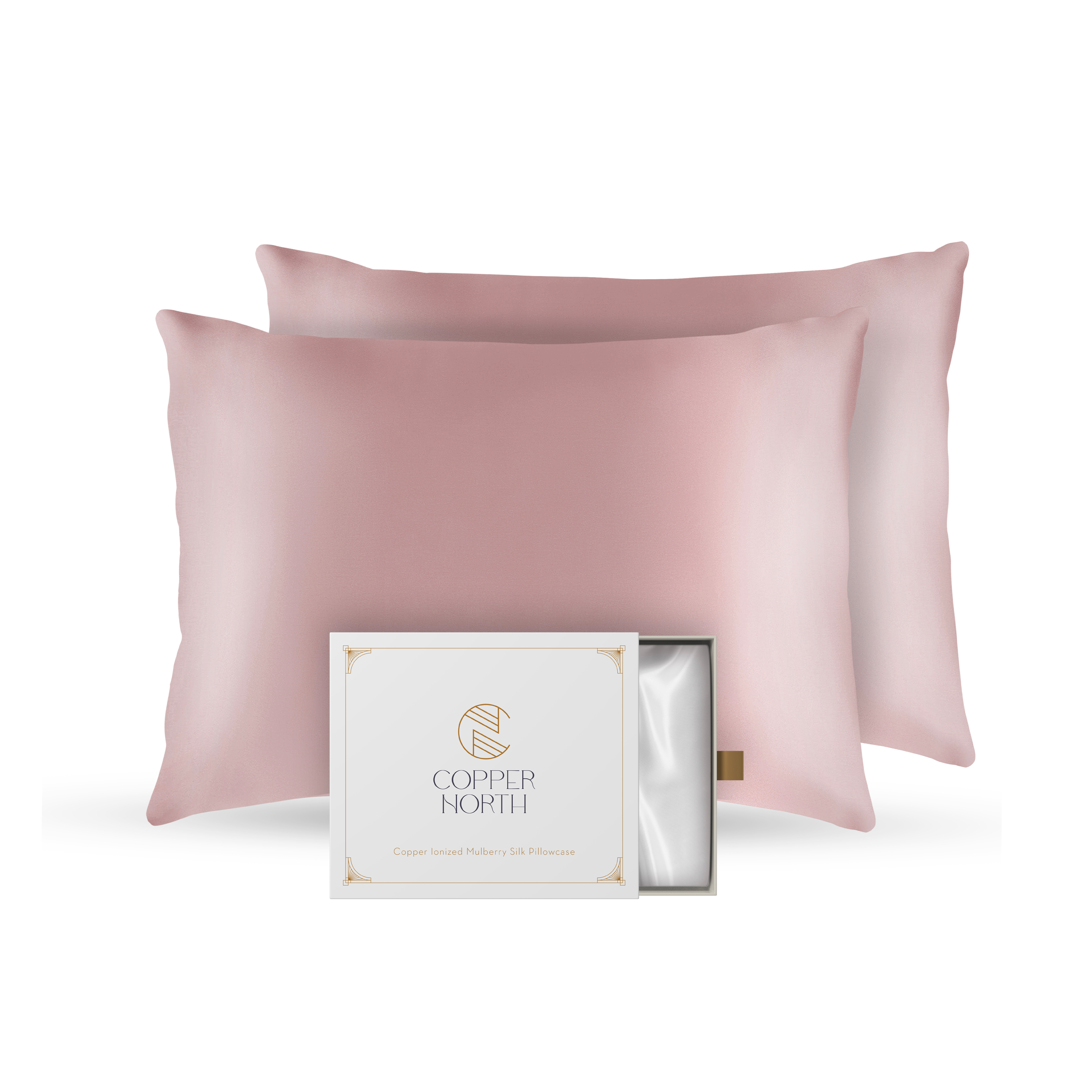 Rose Pink, Standard Sized, 2 Cases