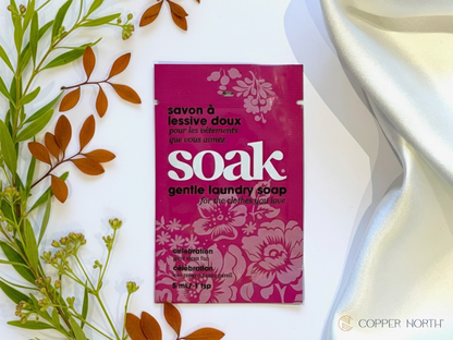 Soak Laundry Soap MiniSize, 4-pack Fragrance Sampler