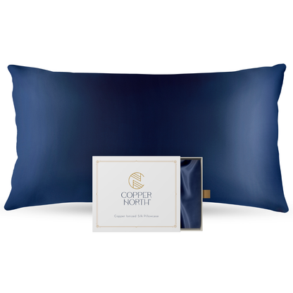 Copper Infused 100% Mulberry Silk Pillowcases