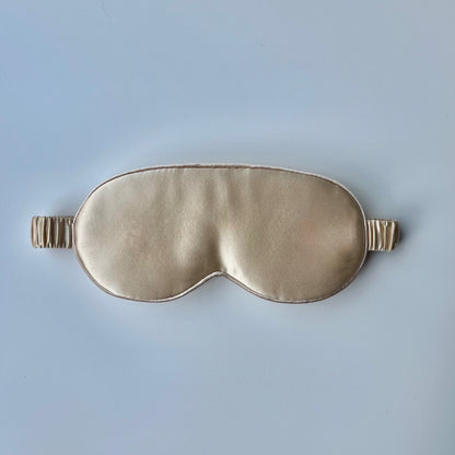 Gold Copper-Infused Silk Eye Mask, Umbra
