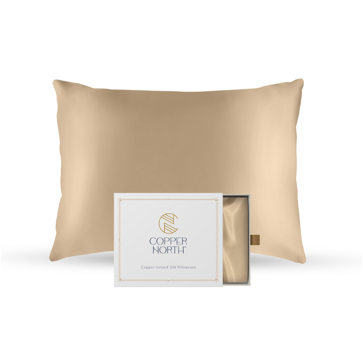 Copper Infused 100% Mulberry Silk Pillowcases