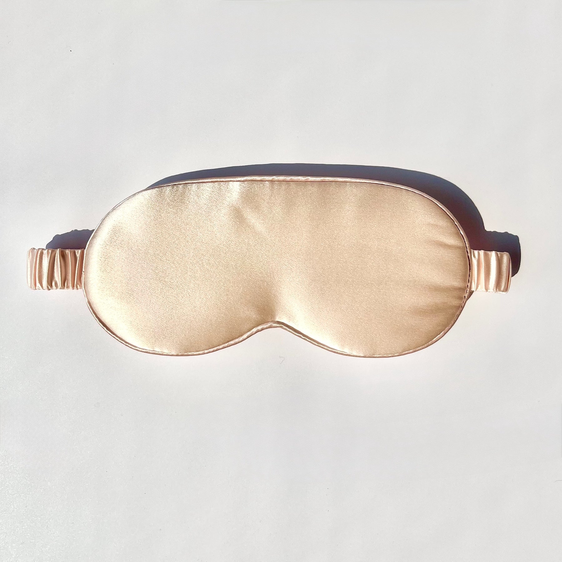 Gold Copper-Infused Silk Eye Mask, Umbra