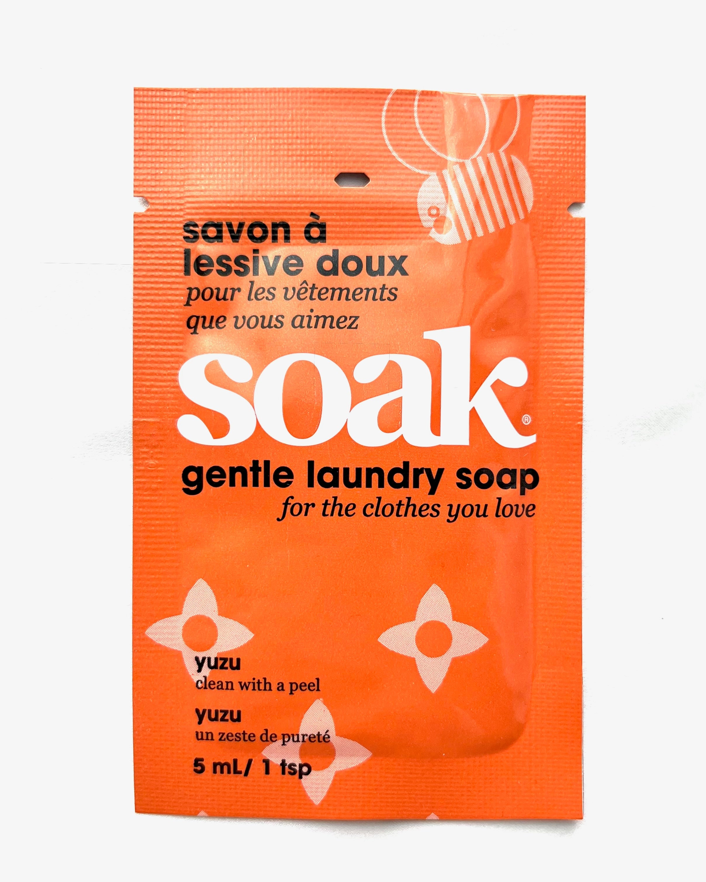 Soak Laundry Soap MiniSize Sample, Yuzu
