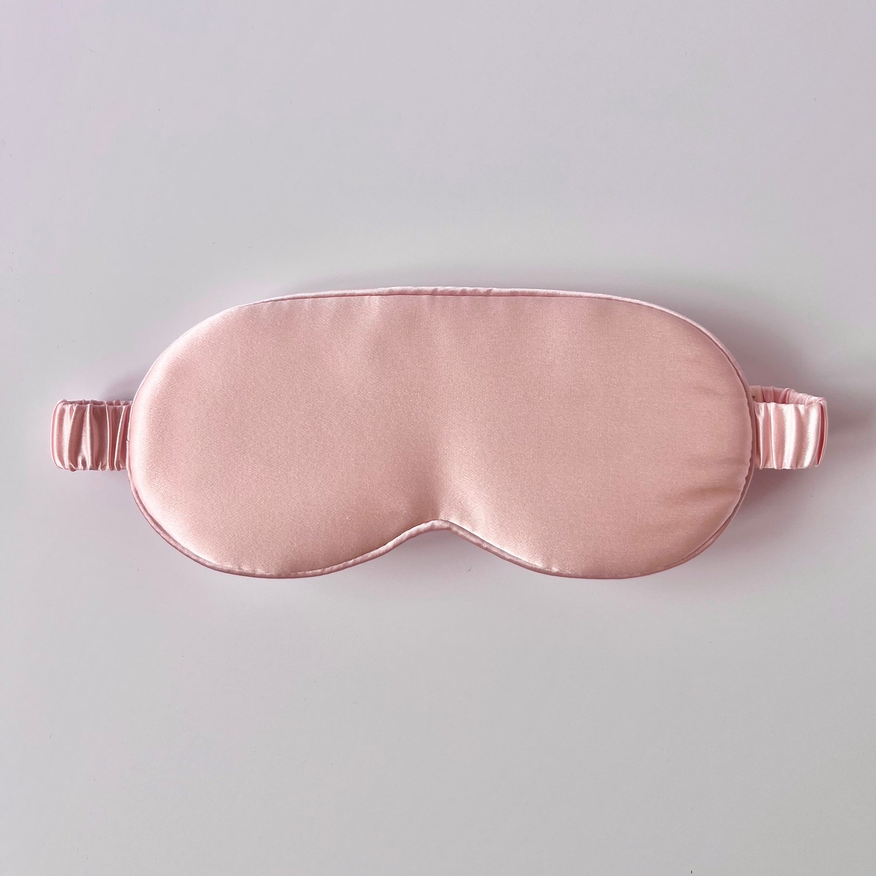 Rose Pink Copper-Infused Silk Eye Mask, Umbra